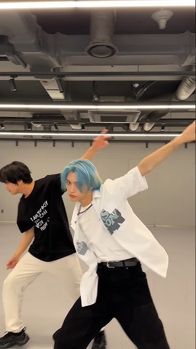 A moment captured by Stray Kids's fan