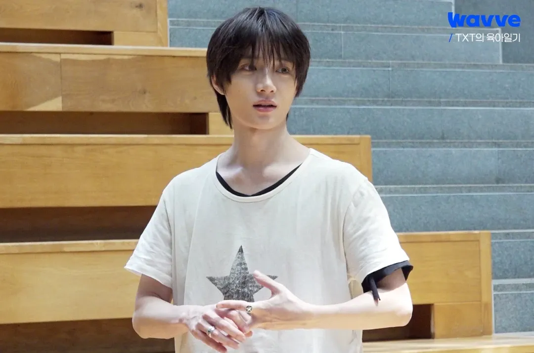 Behind-the-scenes cut of Beomgyu (TOMORROW X TOGETHER)