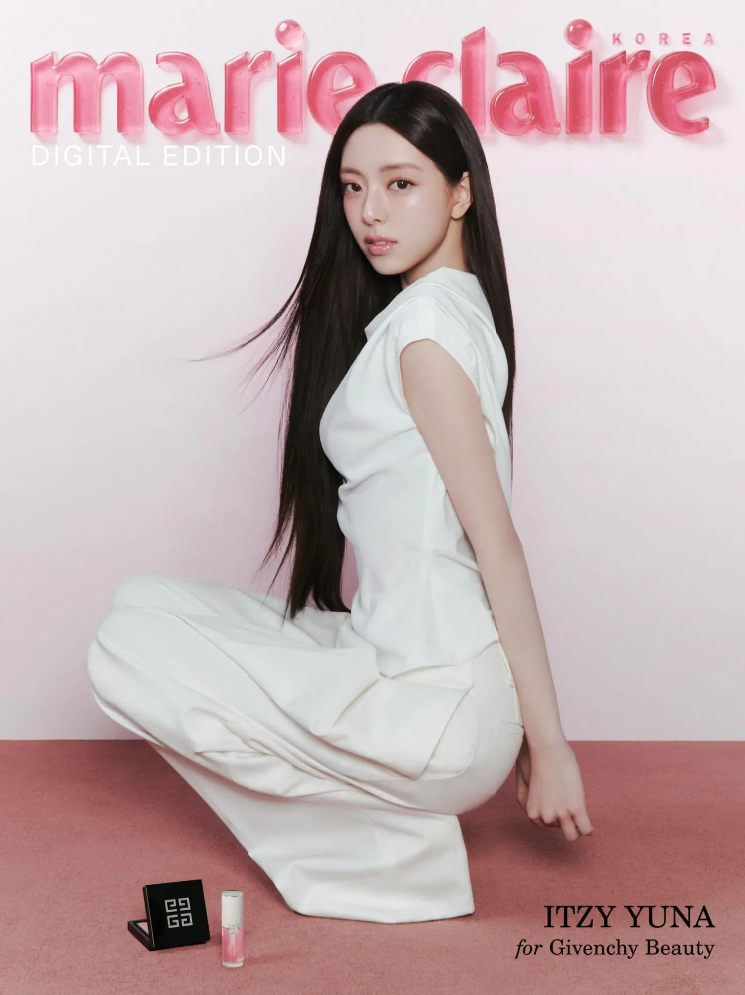 A moment captured by Yuna (ITZY)'s fan