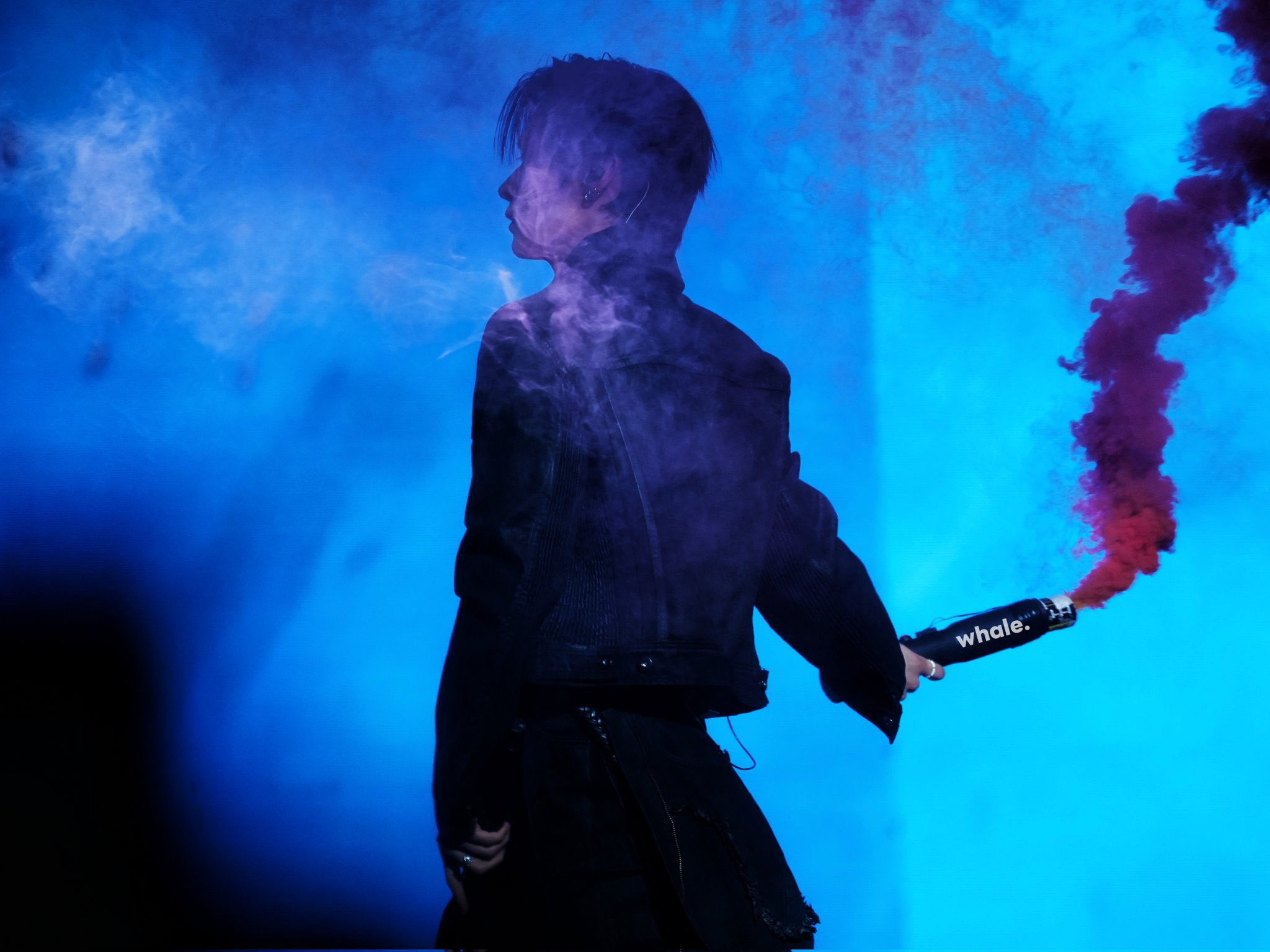 A moment captured by Lee Know (Stray Kids)'s fan