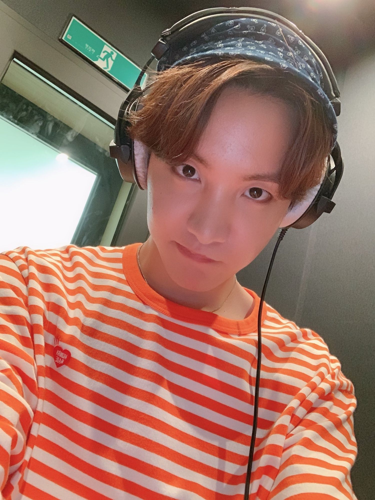 A moment captured by j-hope (BTS)'s fan