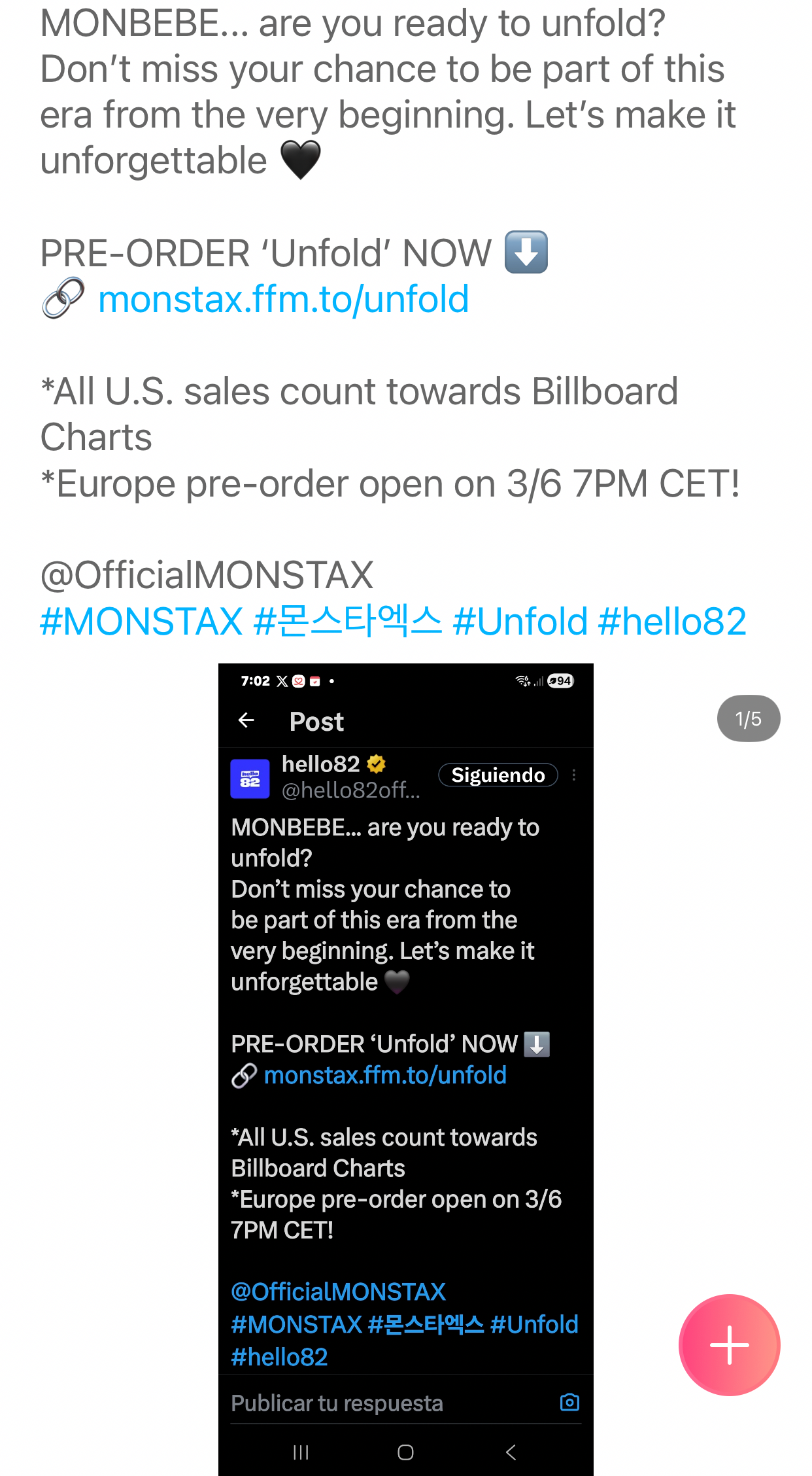 K-pop star post gaining attention now