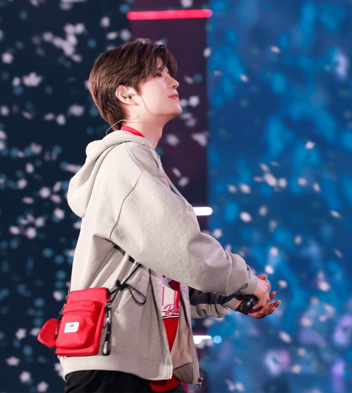 A moment captured by Seungmin (Stray Kids)'s fan
