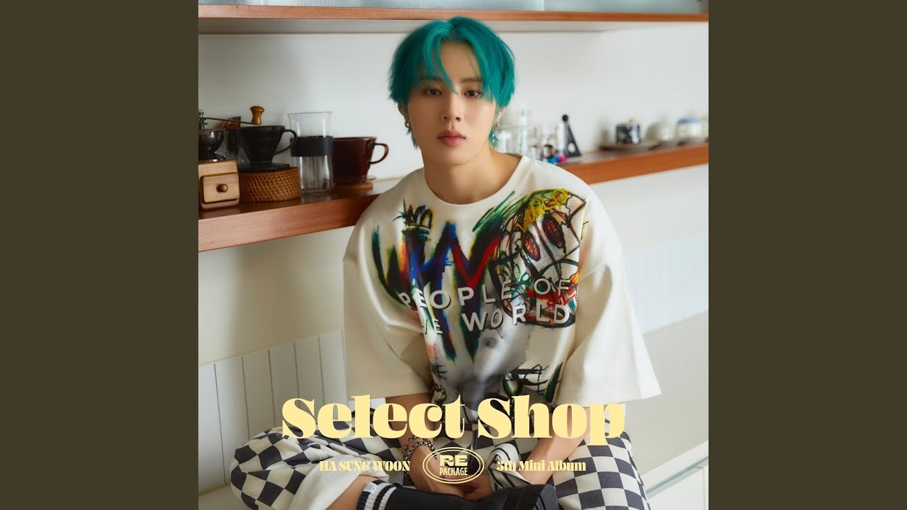 A moment captured by Ha Sungwoon's fan