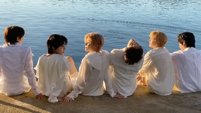 Recent activity shot of NCT WISH