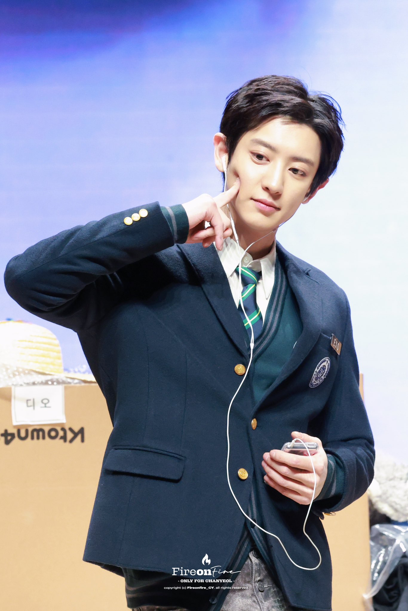 燦烈 (EXO)的幕後花絮