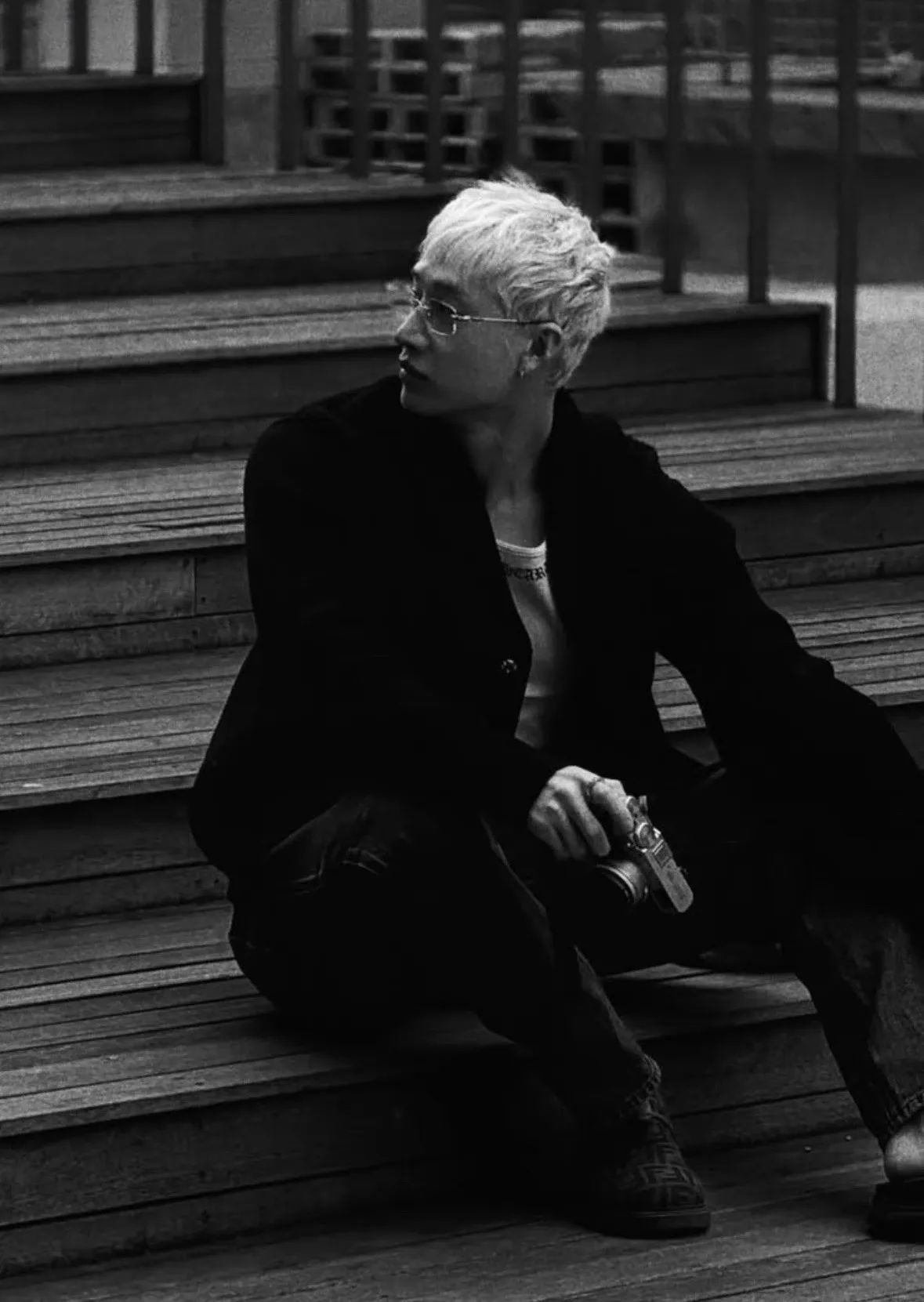 Behind-the-scenes cut of Bang Chan (Stray Kids)