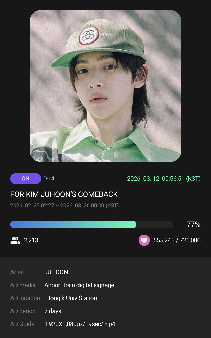 柱勳 (CORTIS)的幕後花絮
