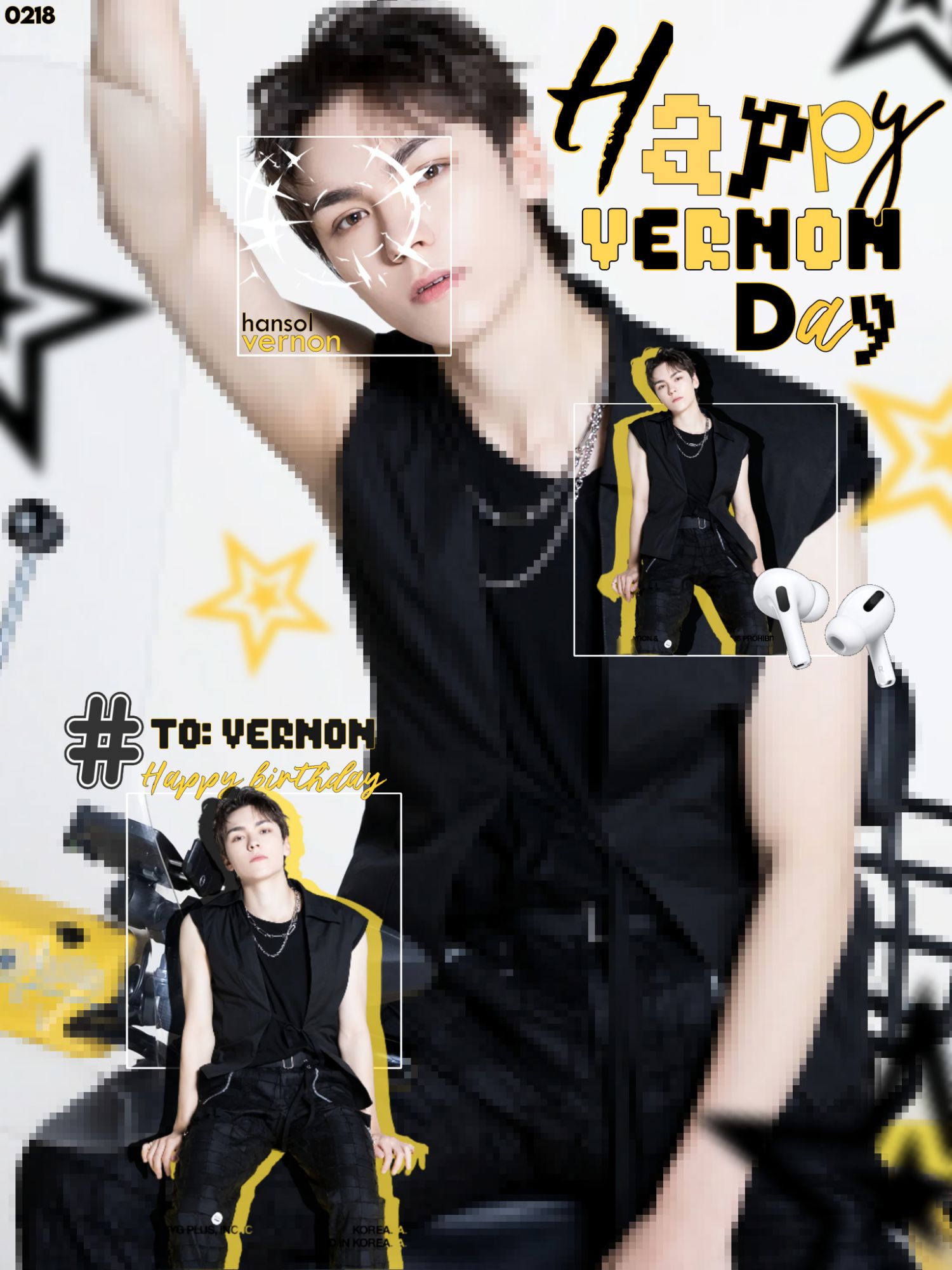 Momen yang diabadikan oleh penggemar Vernon (SEVENTEEN)