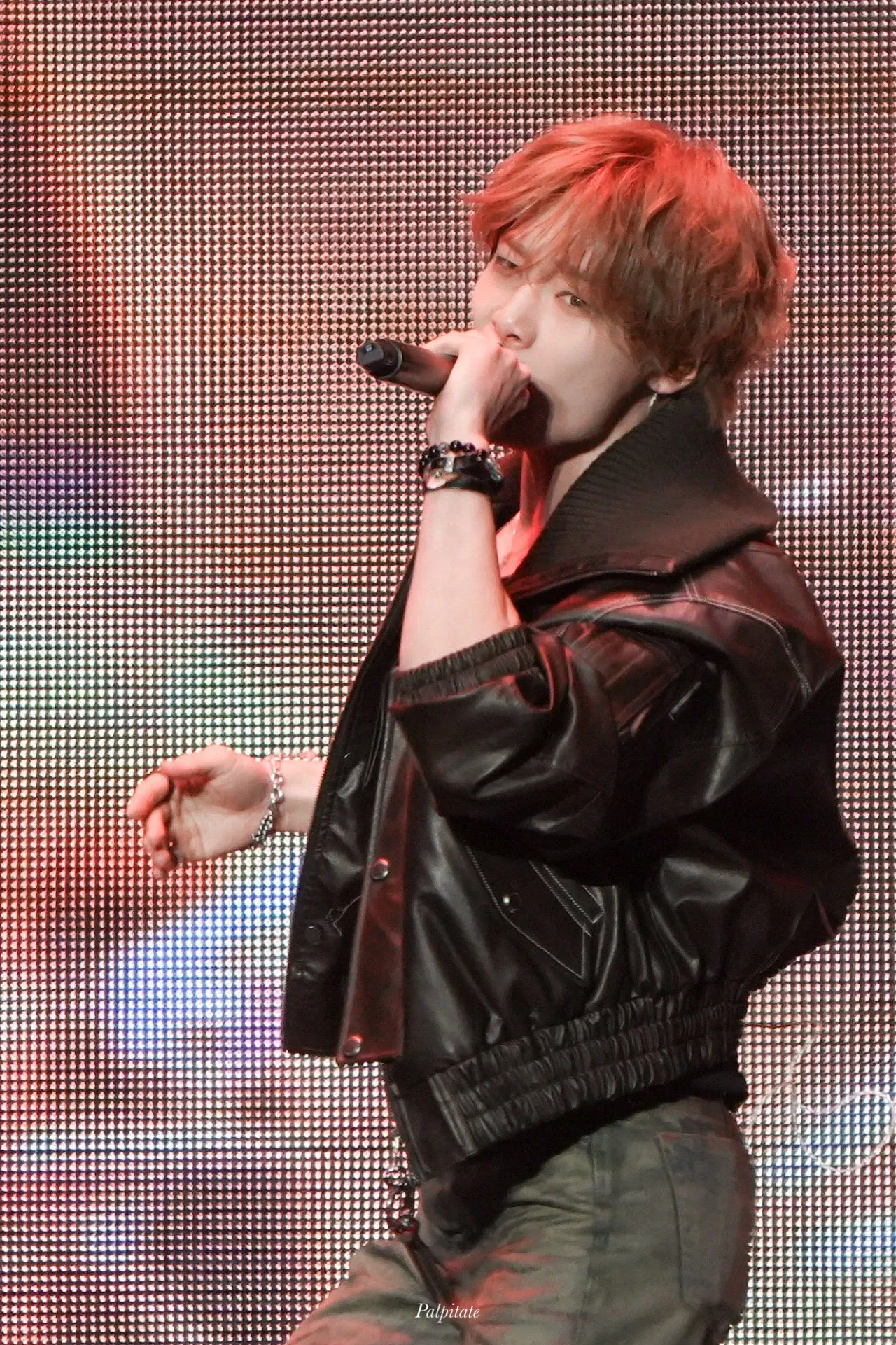 A moment captured by I.N (Stray Kids)'s fan