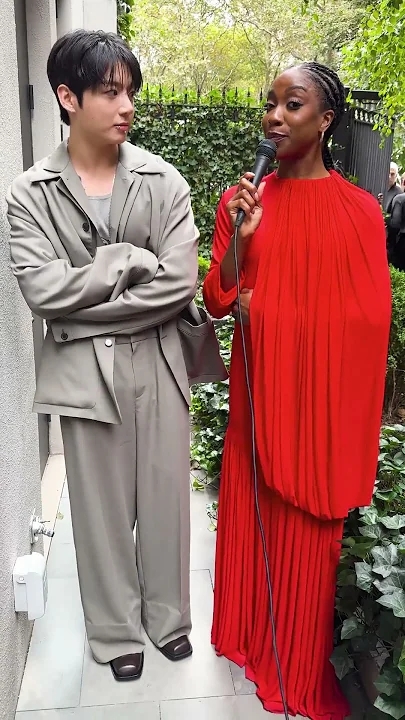 A moment captured by Jungkook (BTS)'s fan