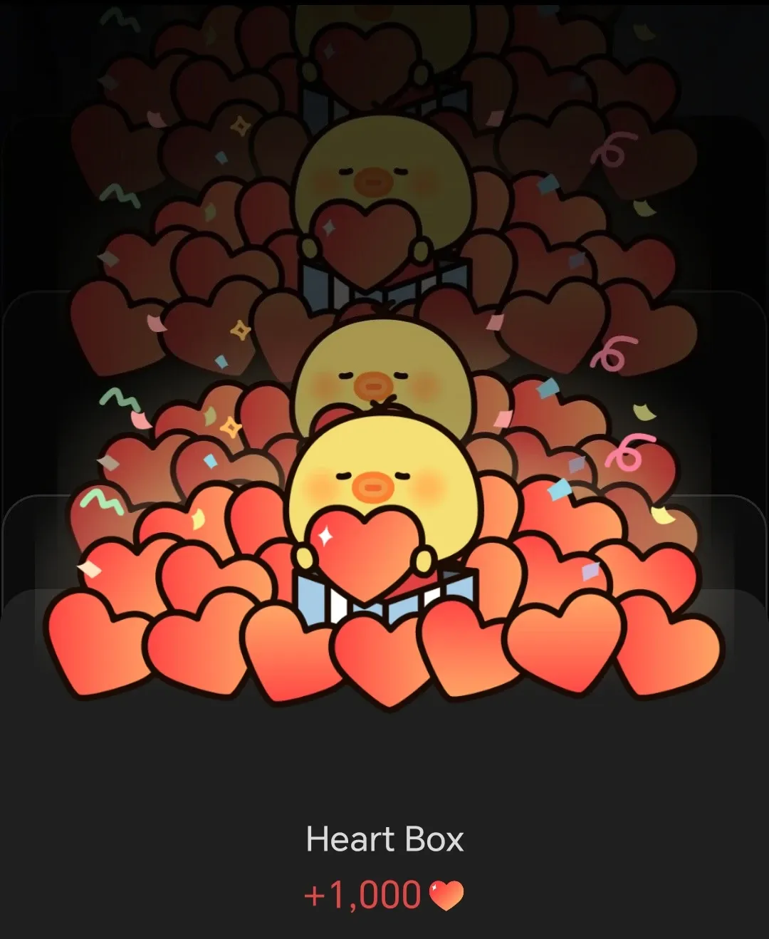 Recent activity shot of EXO