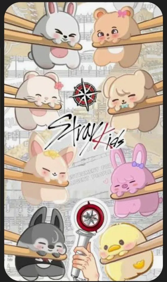 The most beloved wallpaper among Stray Kids's fans