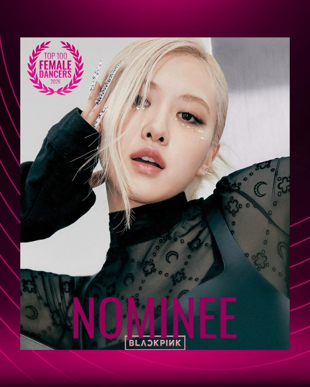 A moment captured by ROSÉ (BLACKPINK)'s fan