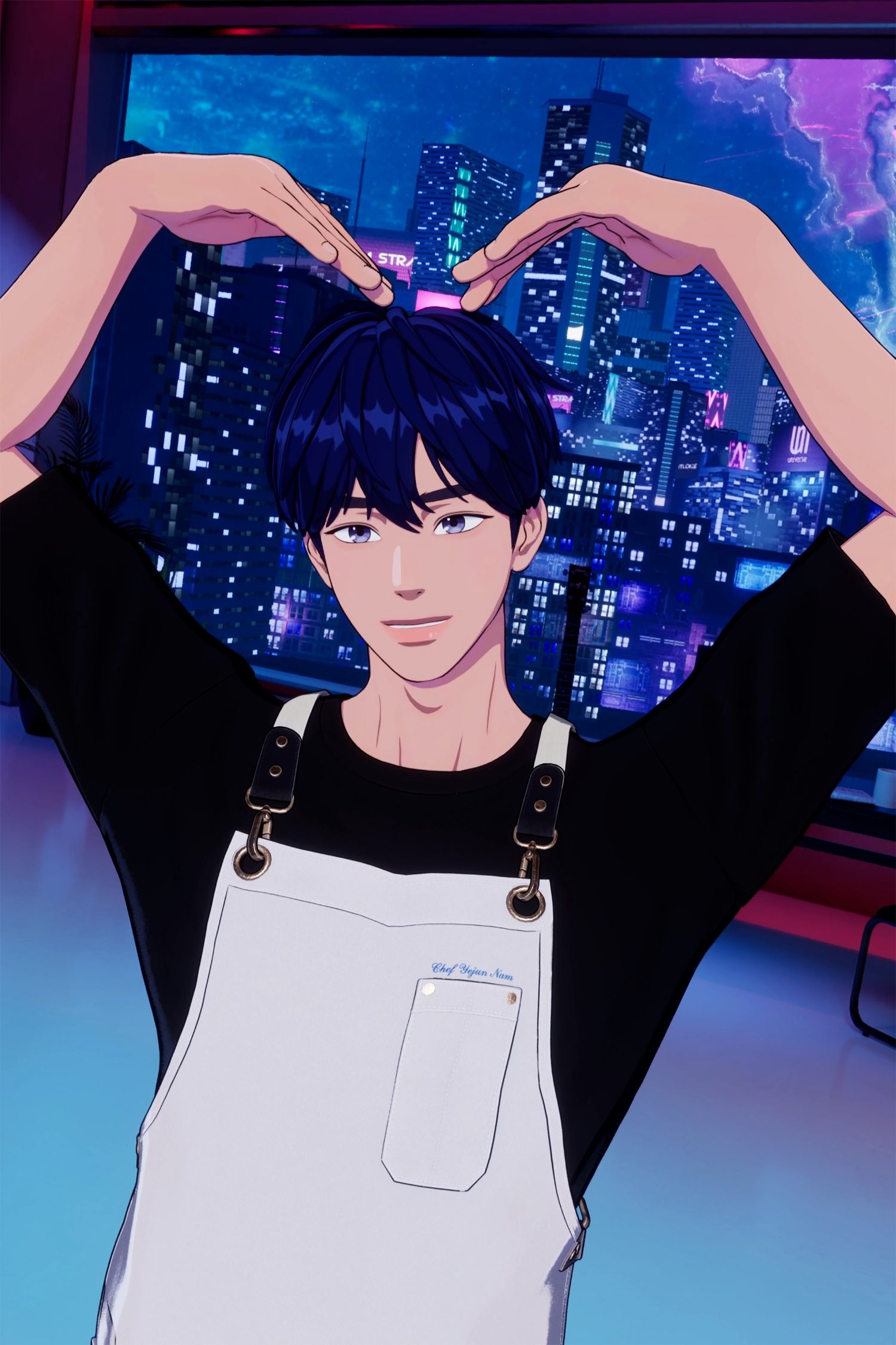 A moment captured by Yejun (PLAVE)'s fan