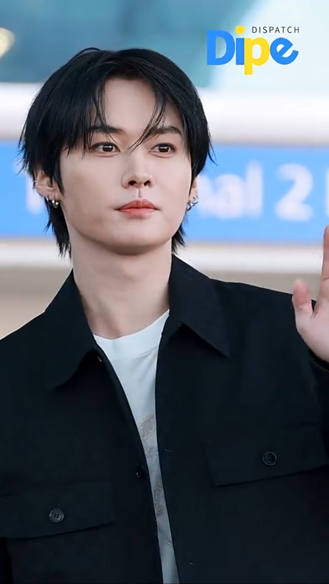 A moment captured by Lee Know (Stray Kids)'s fan