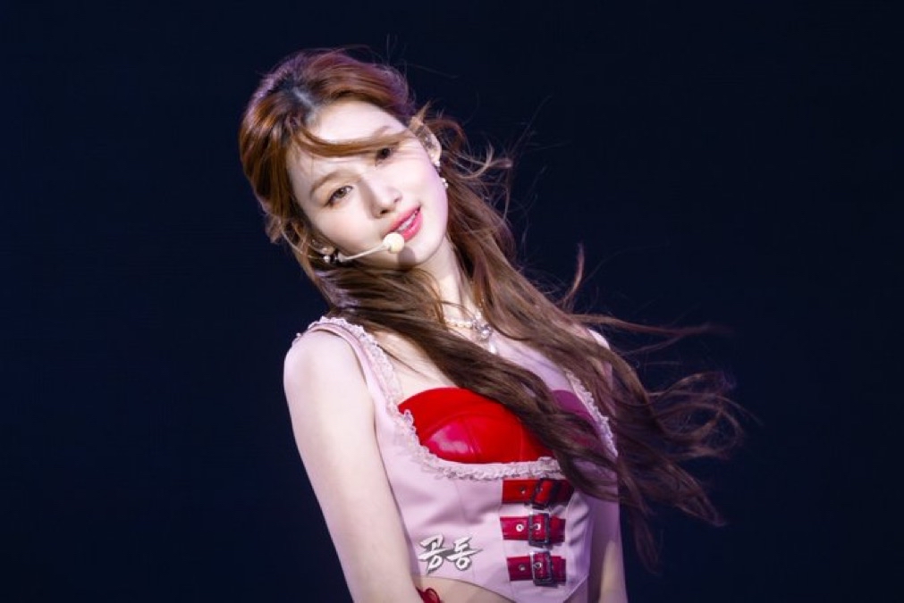 Sana (TWICE)粉絲拍下的瞬間