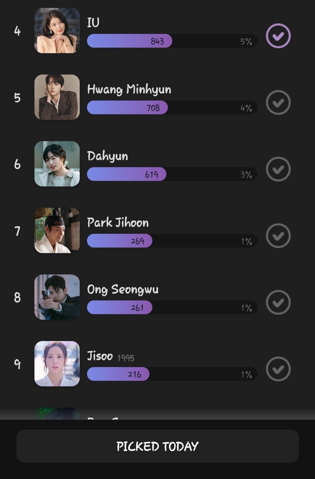 아이유의 비하인드 컷