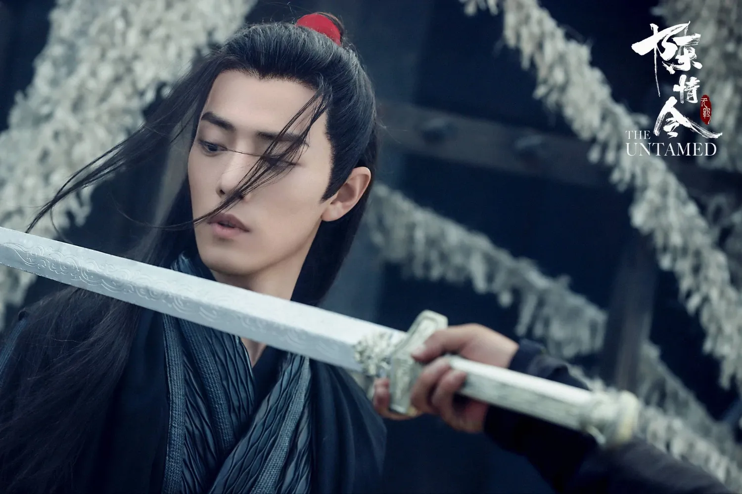 A moment captured by Xiao Zhan's fan