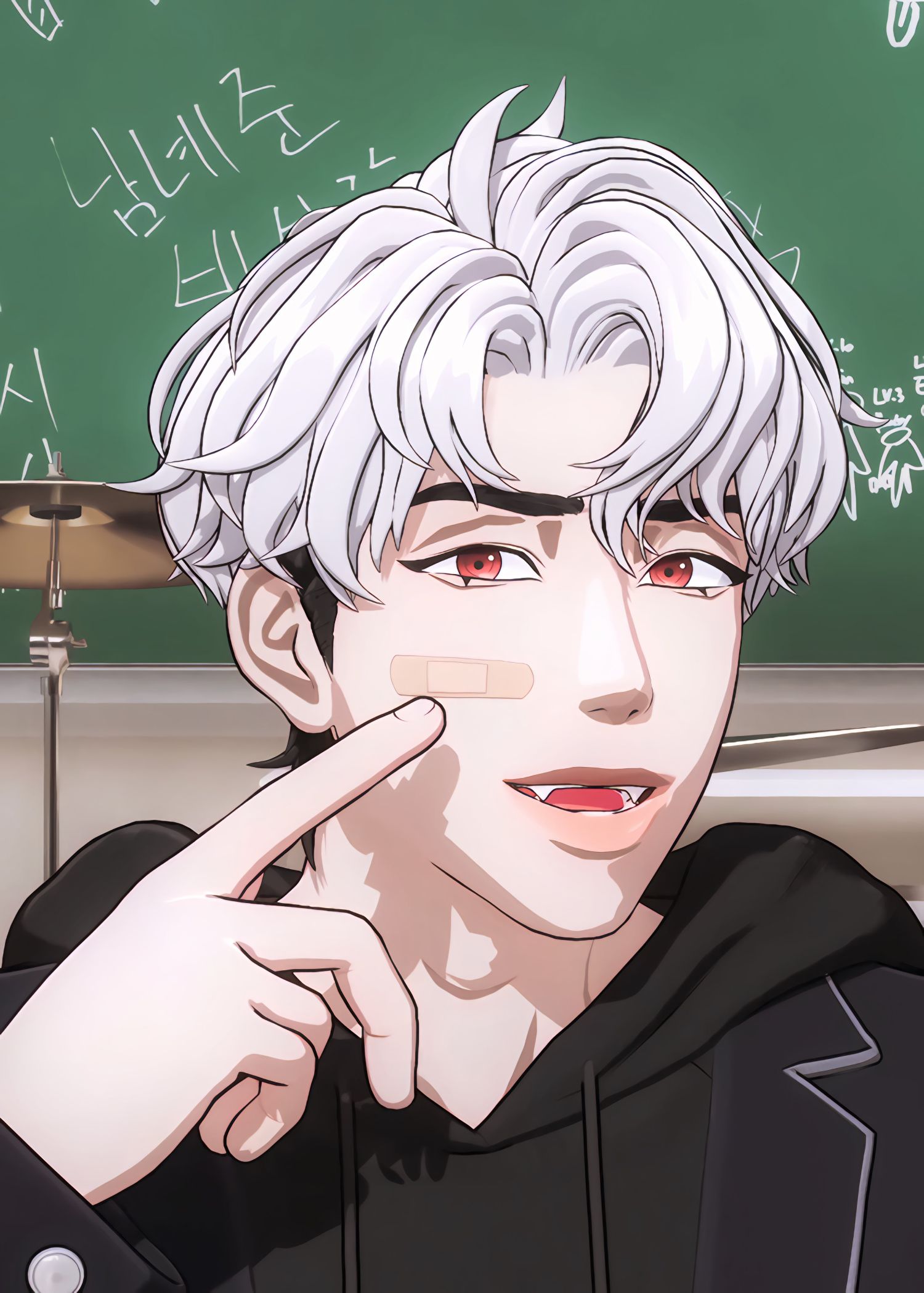 Recent activity shot of Eunho (PLAVE)