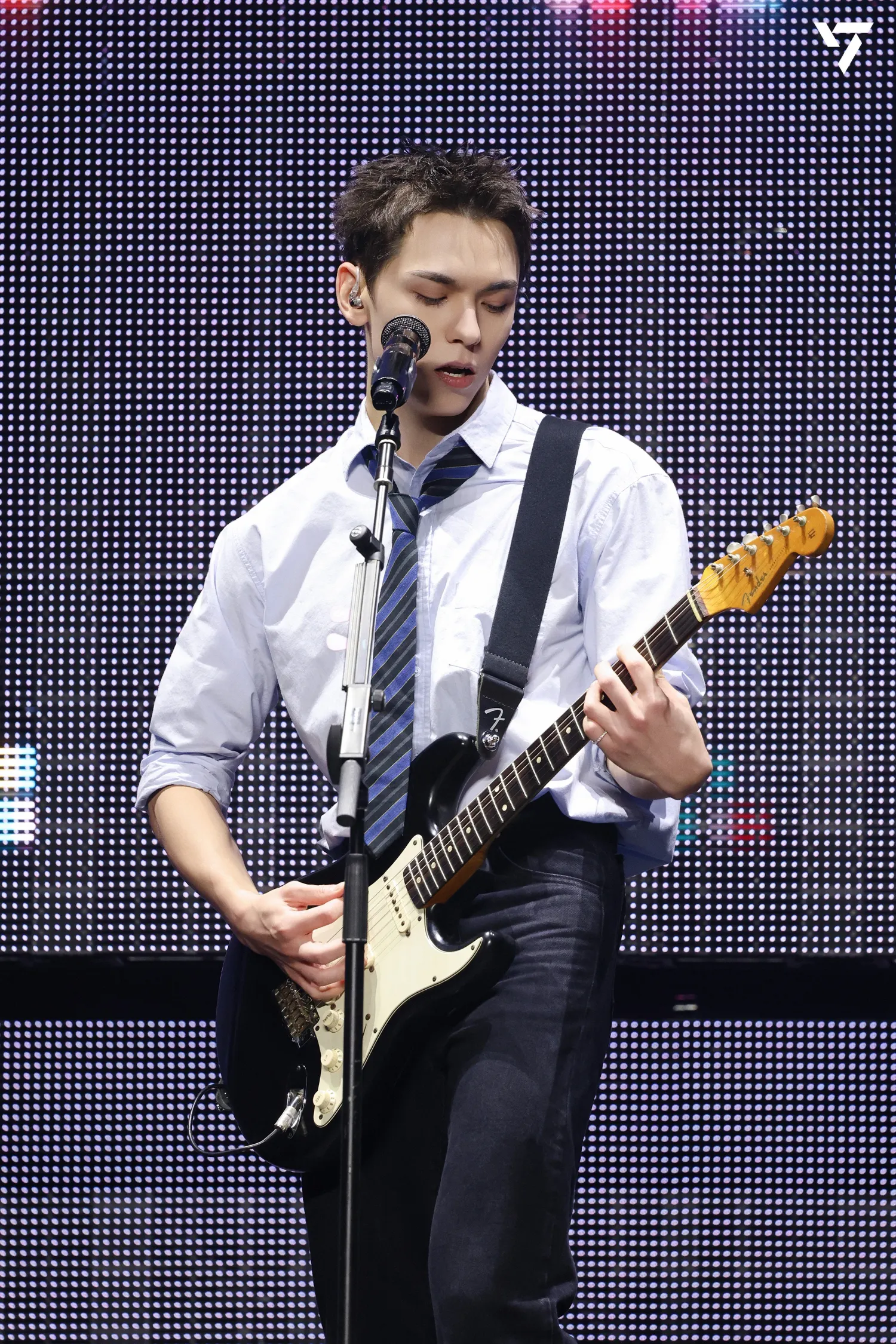 Recent activity shot of Vernon (SEVENTEEN)