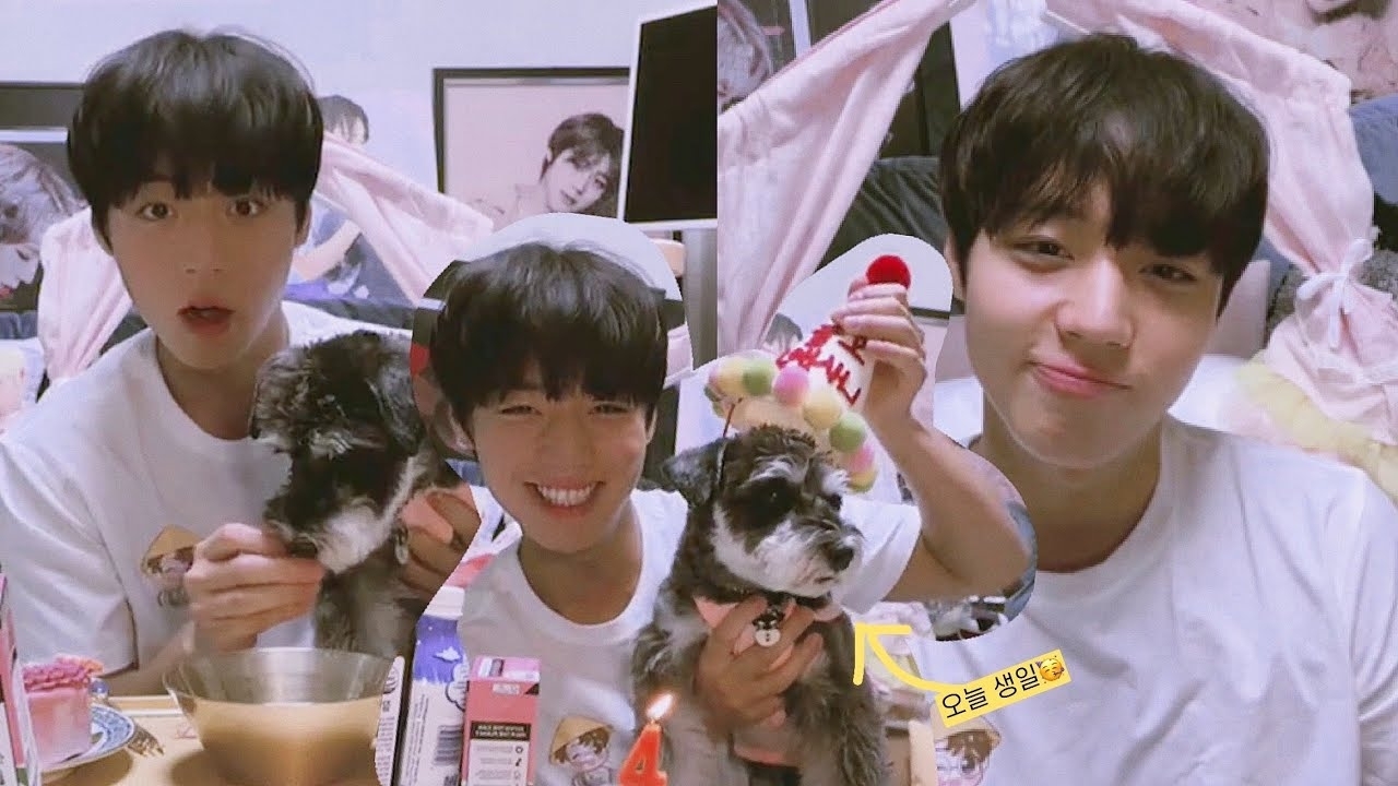 Behind-the-scenes cut of Park Jihoon