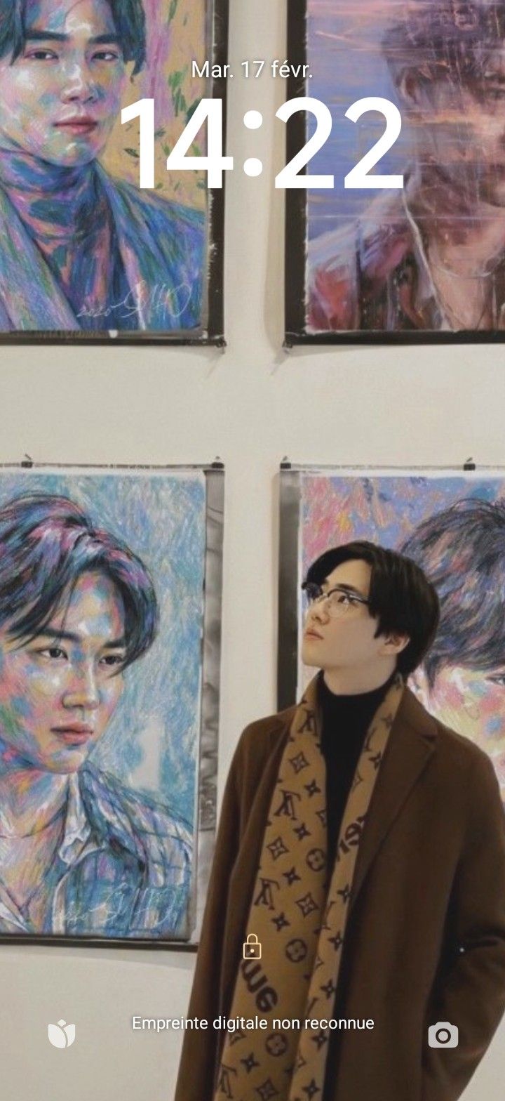 Fan-made special wallpaper for Suho (EXO)