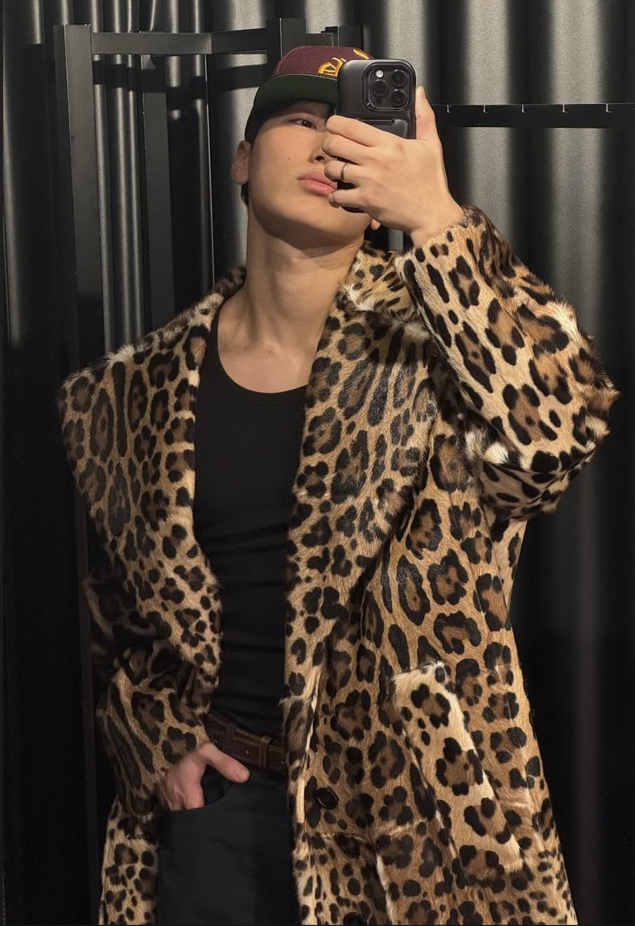 A moment captured by San (ATEEZ)'s fan
