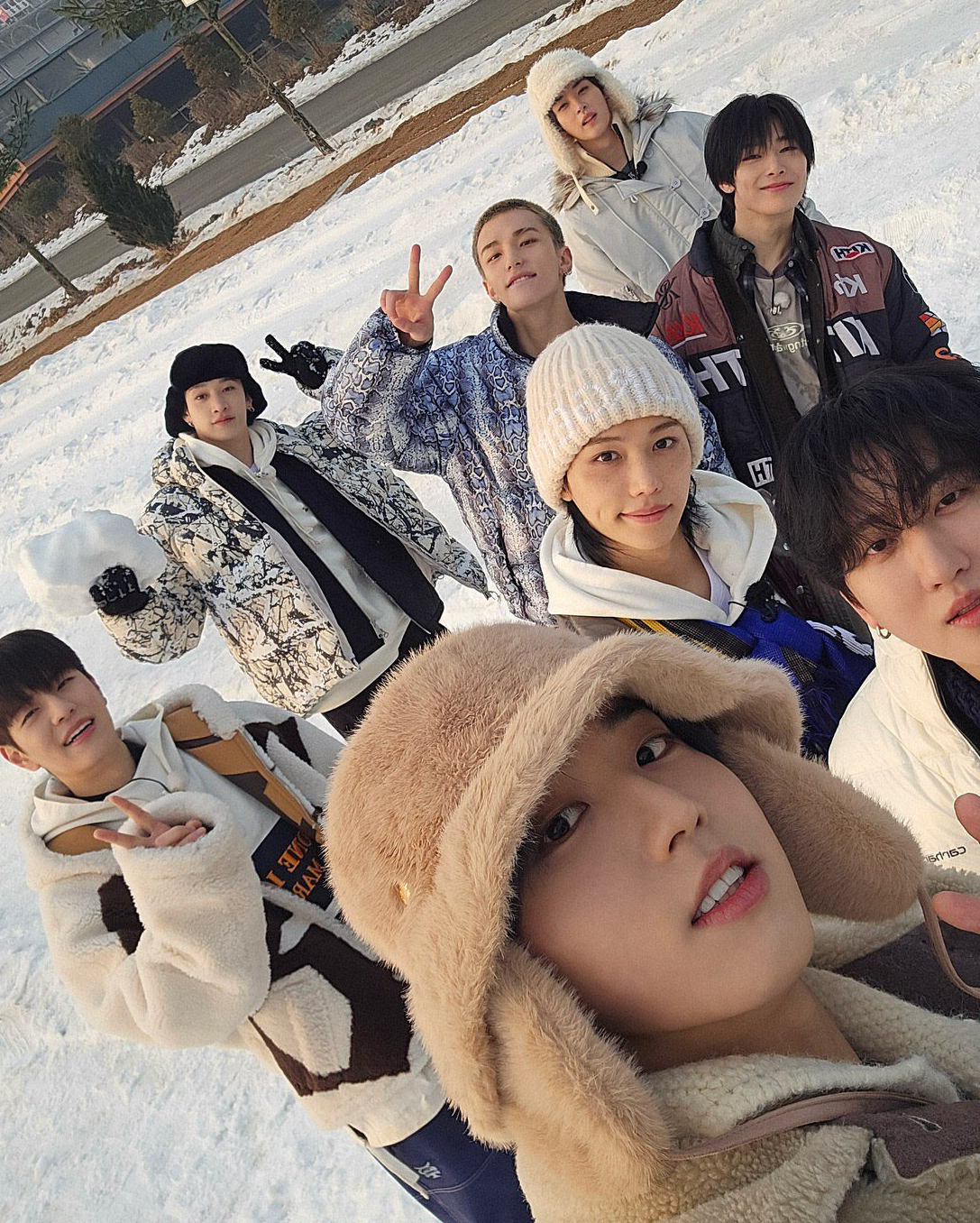 Recent activity shot of Stray Kids