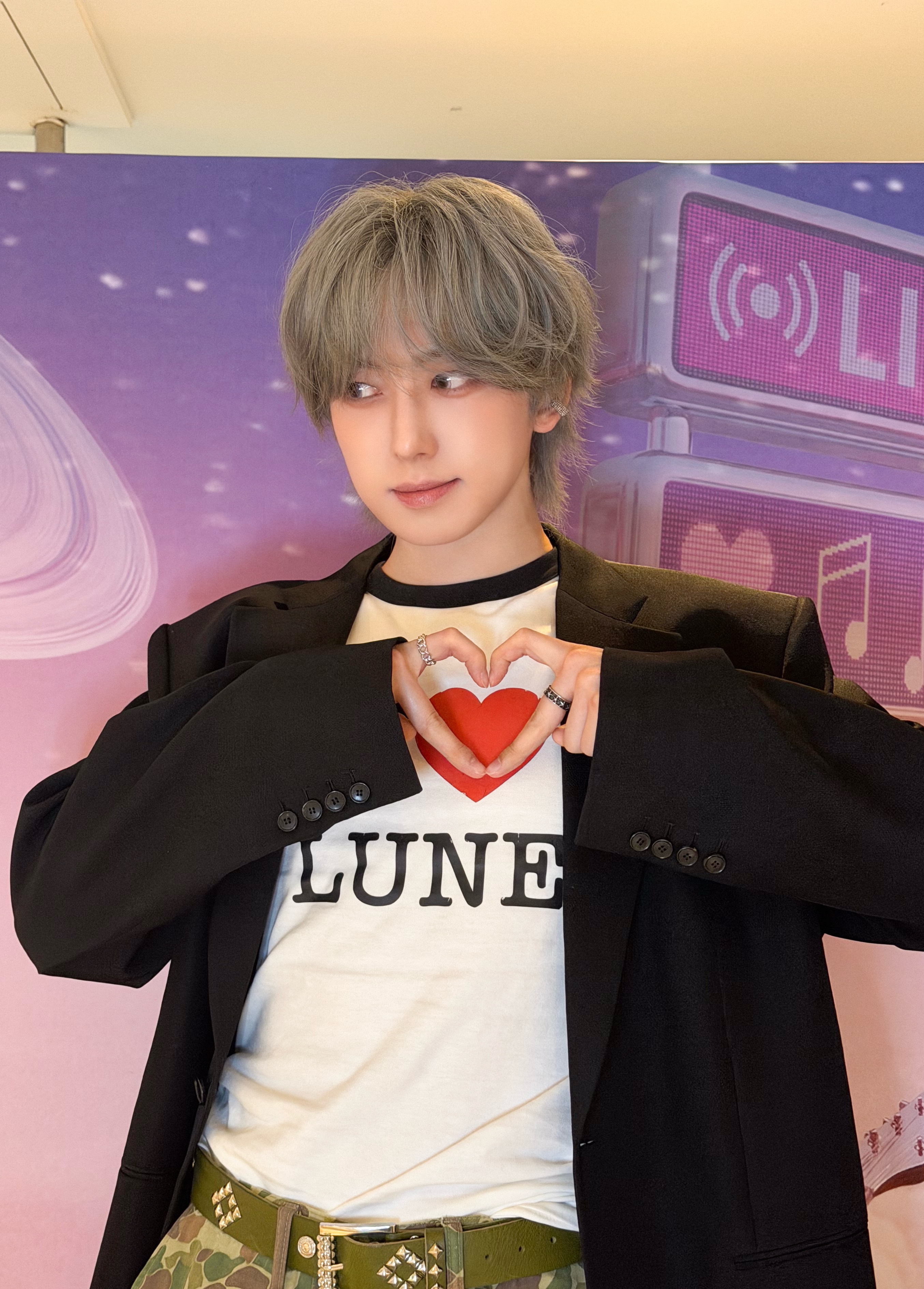 A moment captured by Fuma (&TEAM)'s fan