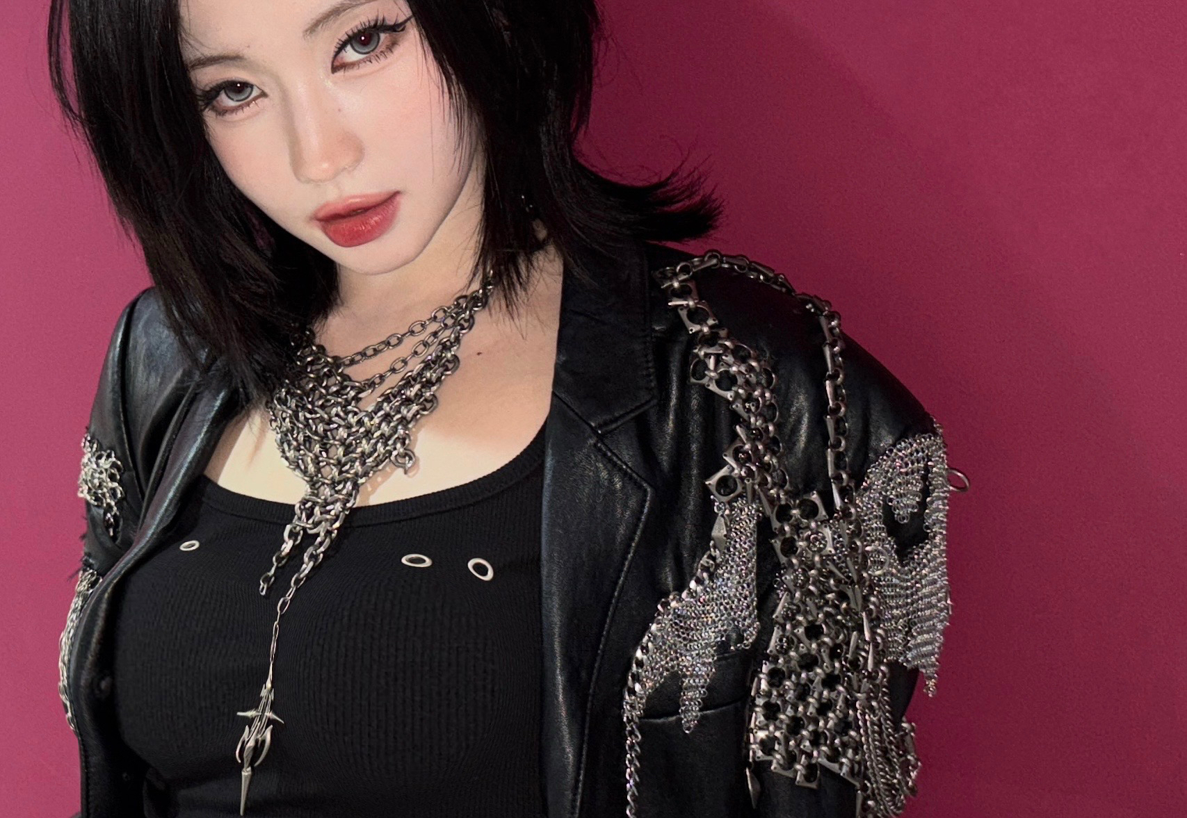 A moment captured by Asa (BABYMONSTER)'s fan