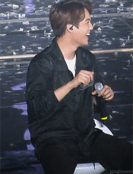 Recent activity shot of Kai (EXO)