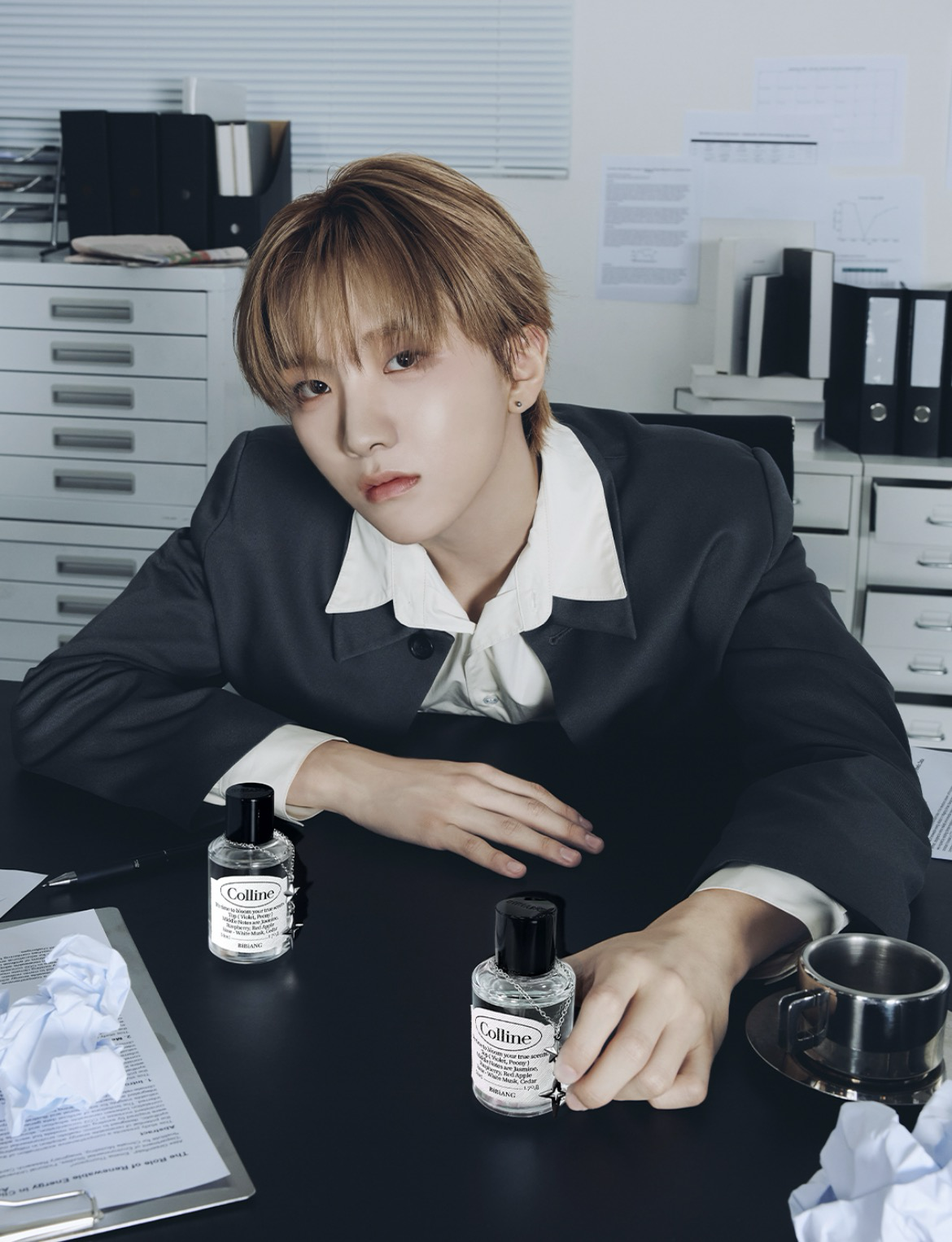 Recent activity shot of Woonhak (BOYNEXTDOOR)