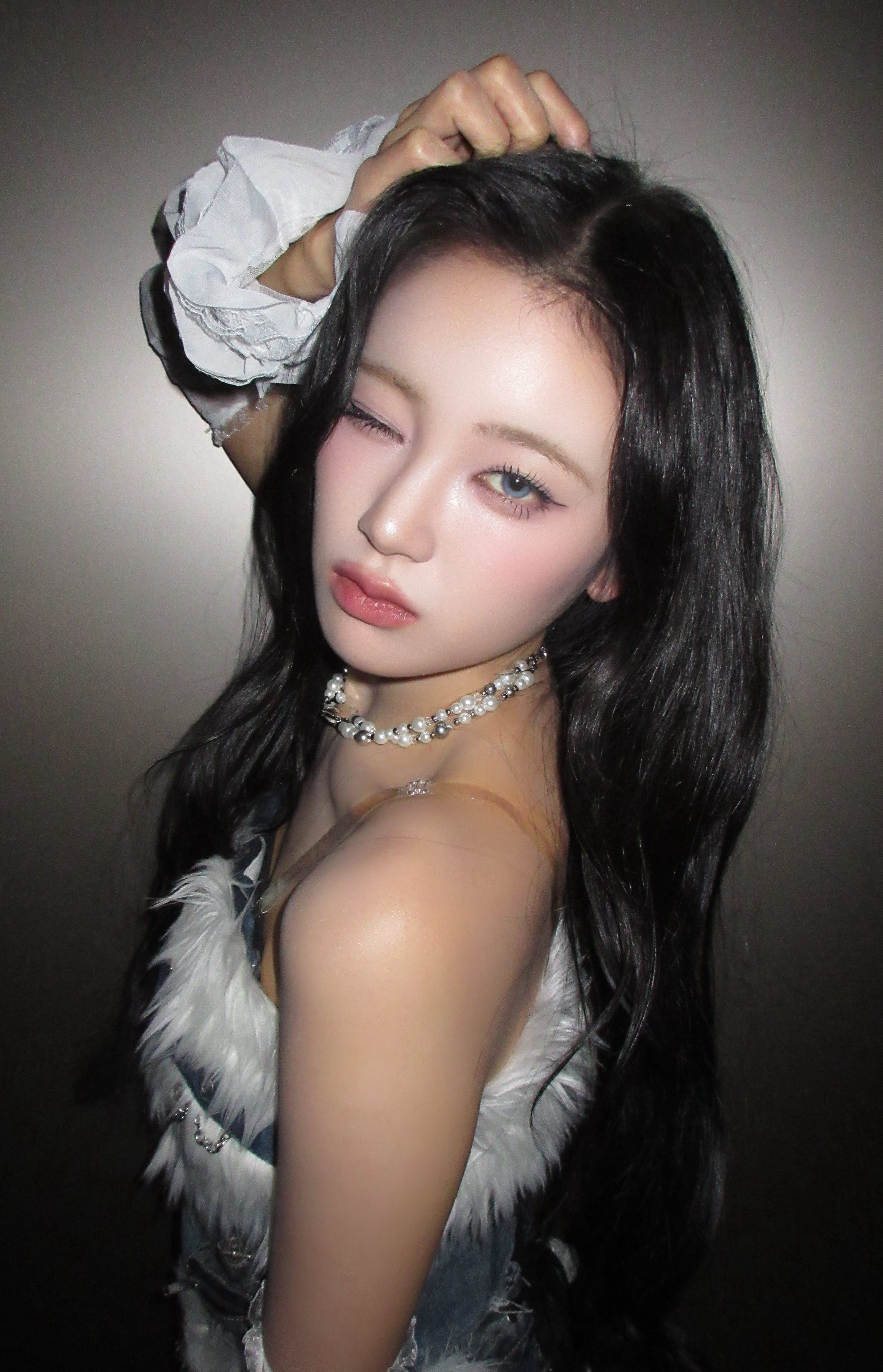 櫻井美羽 (ME:I)の舞台裏ショット