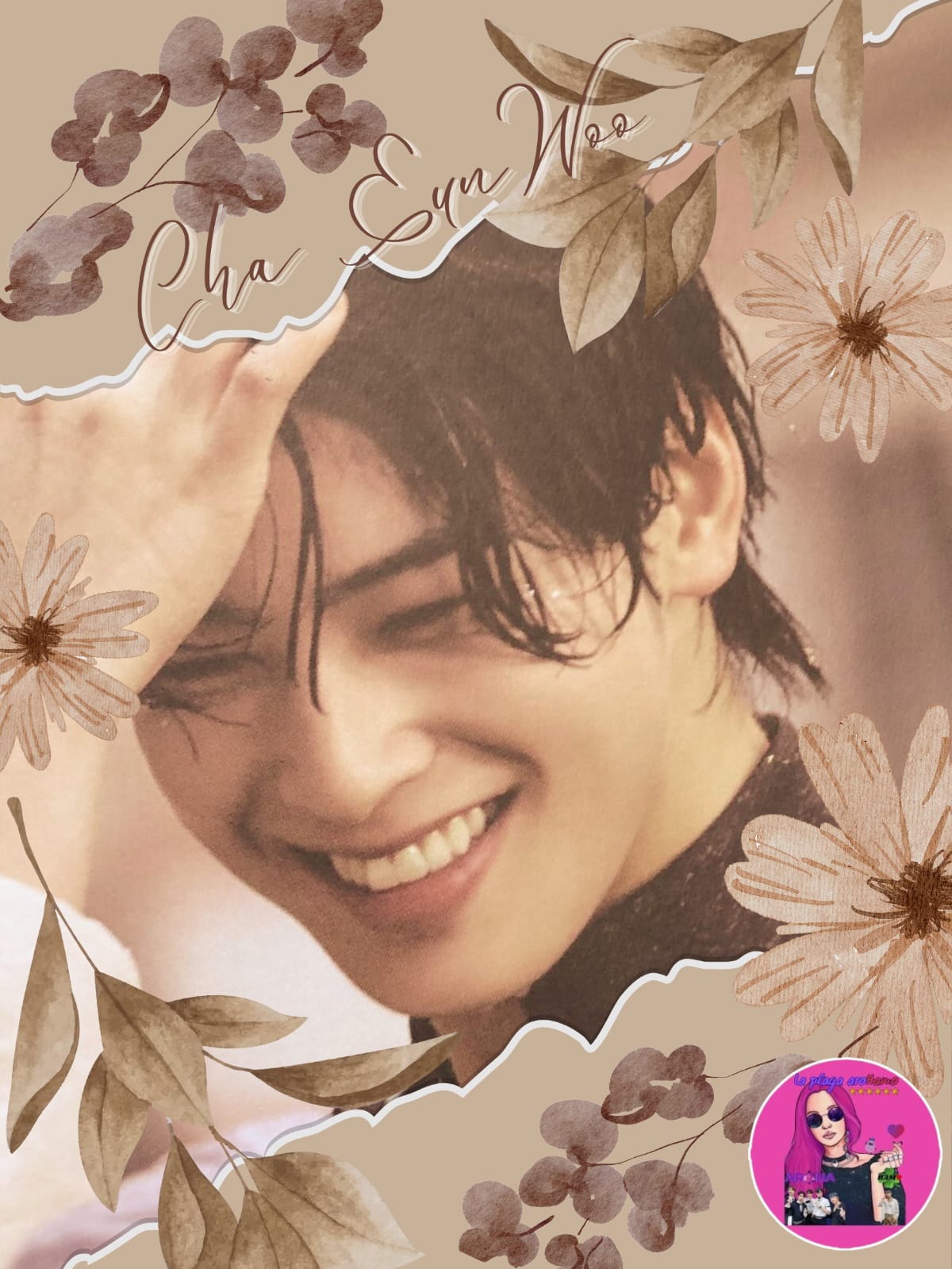 A moment captured by Eunwoo (ASTRO)'s fan