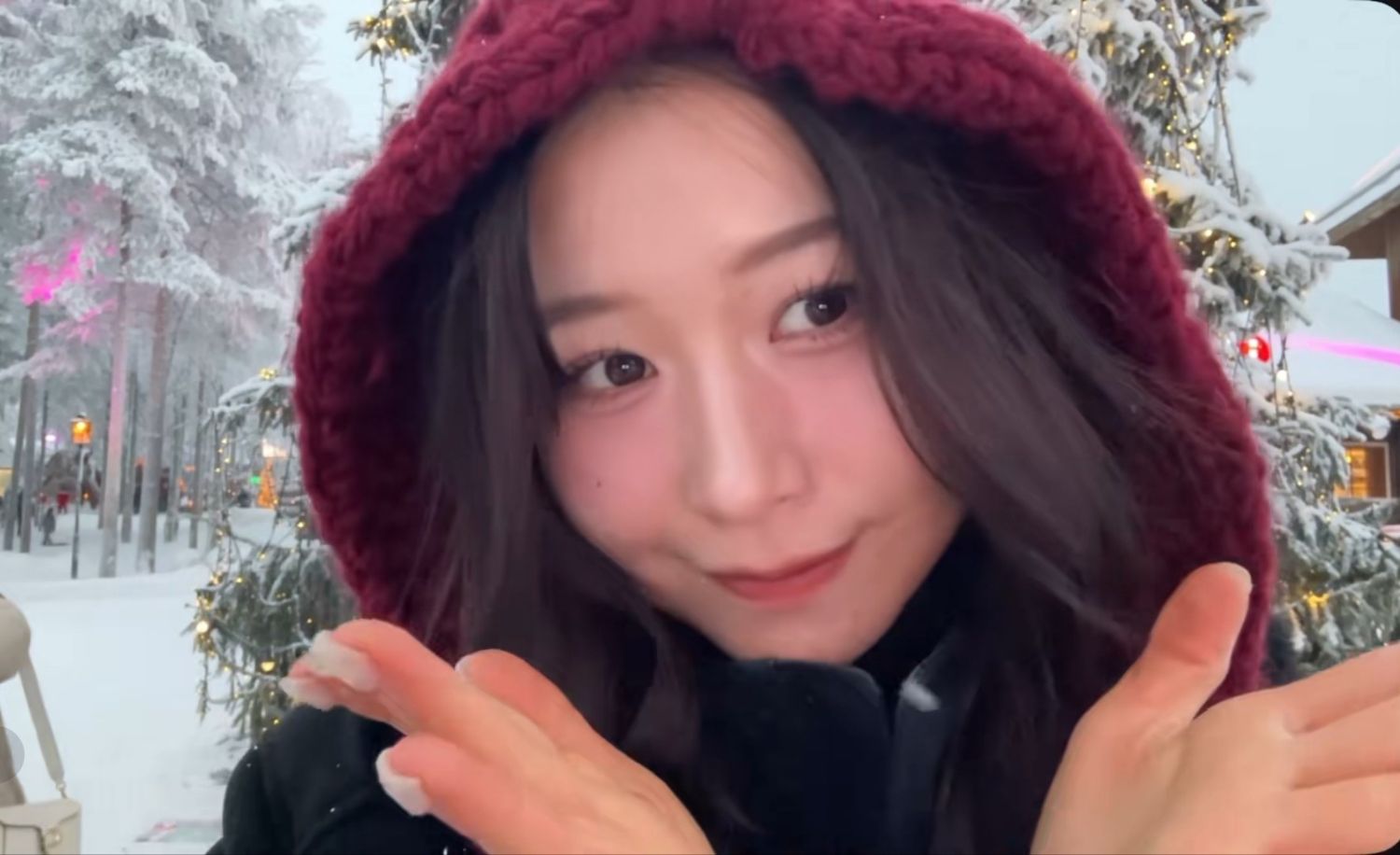 Recent activity shot of Kasahara Momona (ME:I)