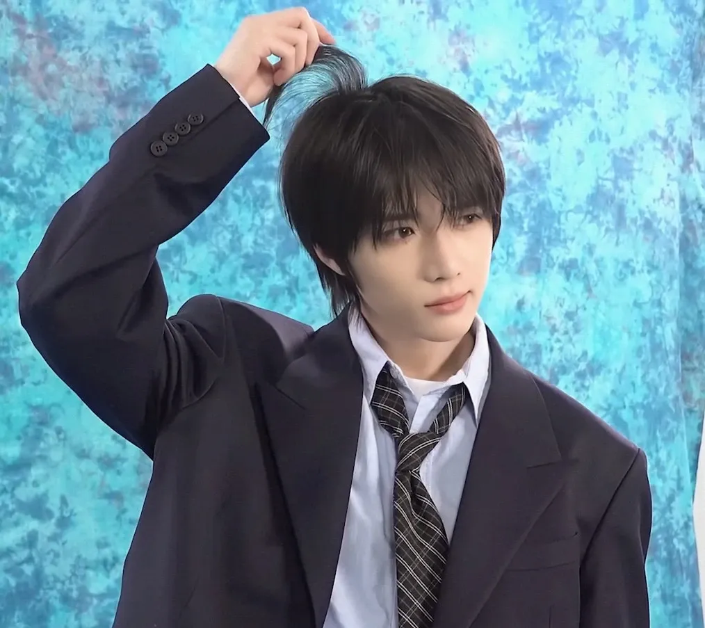 Behind-the-scenes cut of Beomgyu (TOMORROW X TOGETHER)