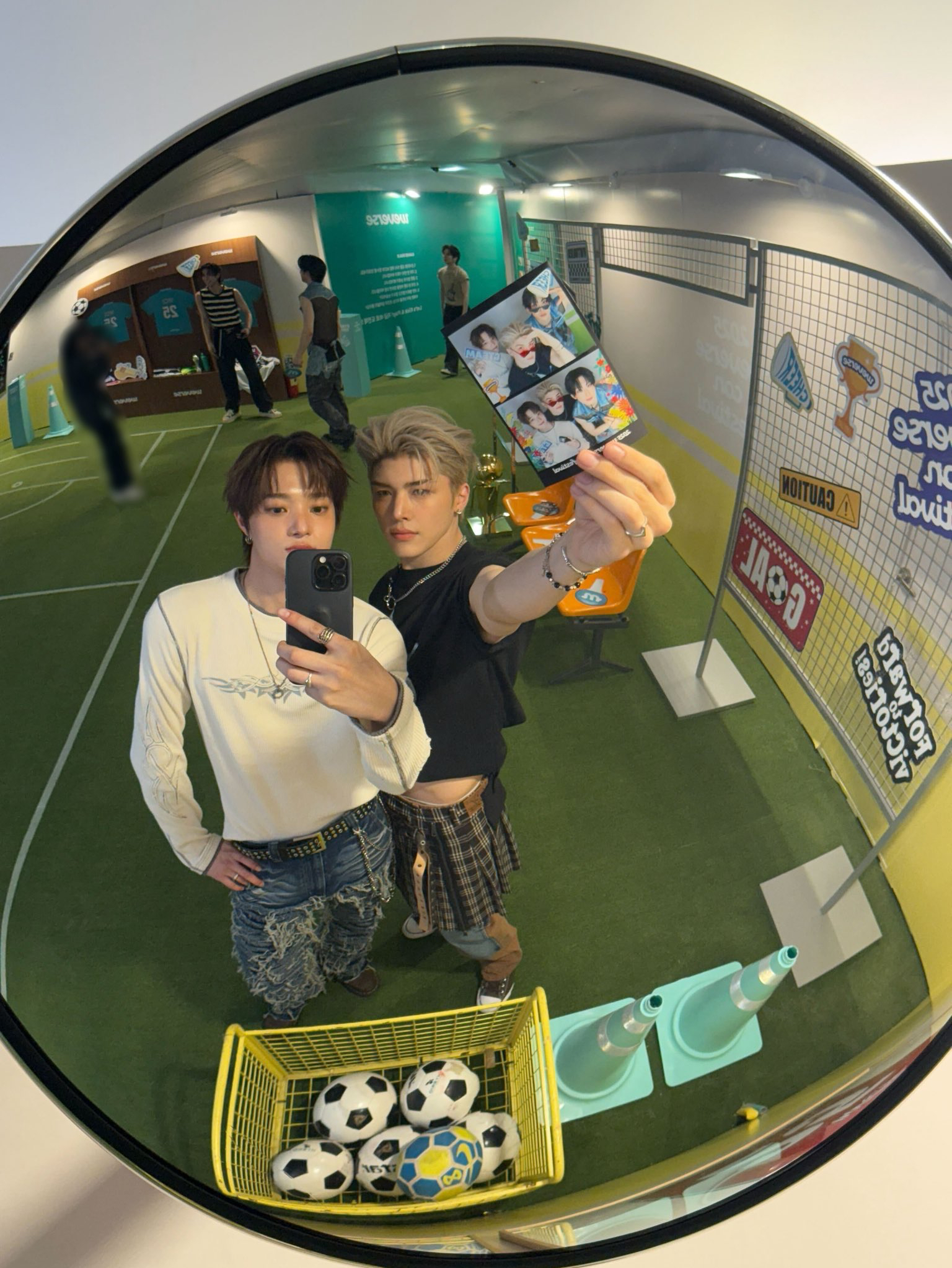 ウィジュ (&TEAM)の舞台裏ショット