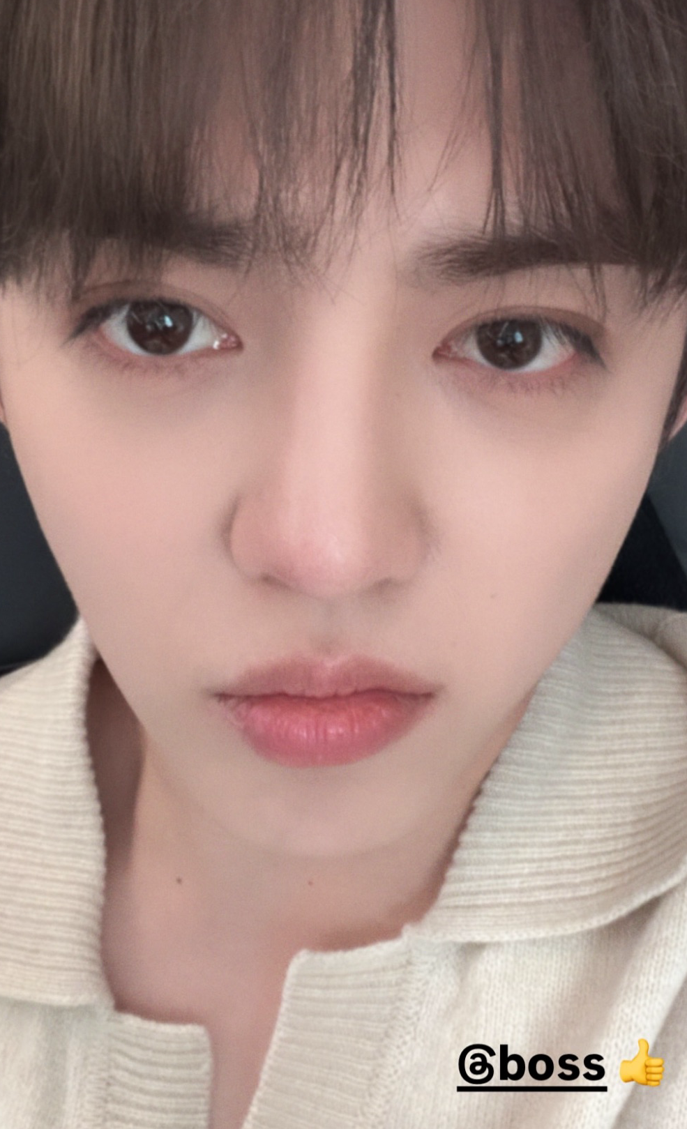 Recent activity shot of S.Coups (SEVENTEEN)