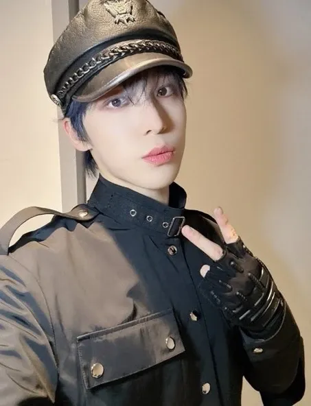 Recent activity shot of Yunho (ATEEZ)