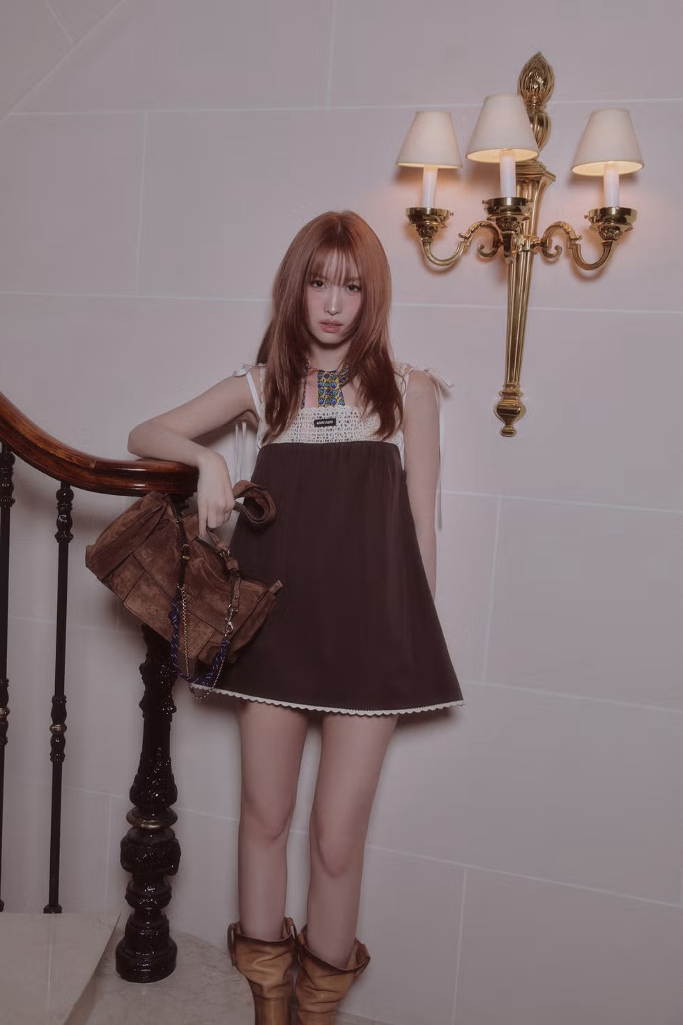 Momen yang diabadikan oleh penggemar Momo (TWICE)