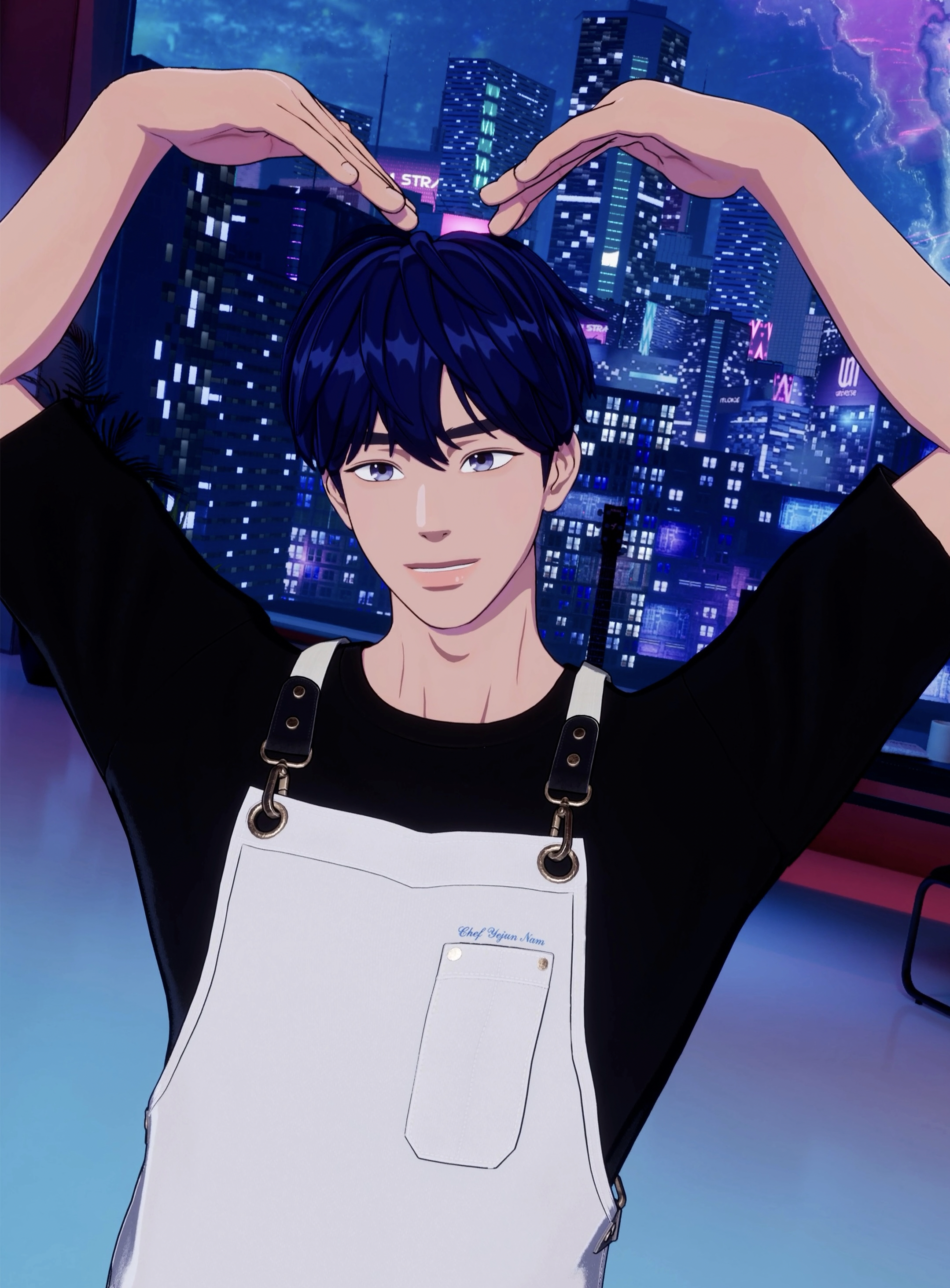 A moment captured by Yejun (PLAVE)'s fan