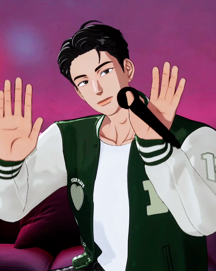 Recent activity shot of Hamin (PLAVE)