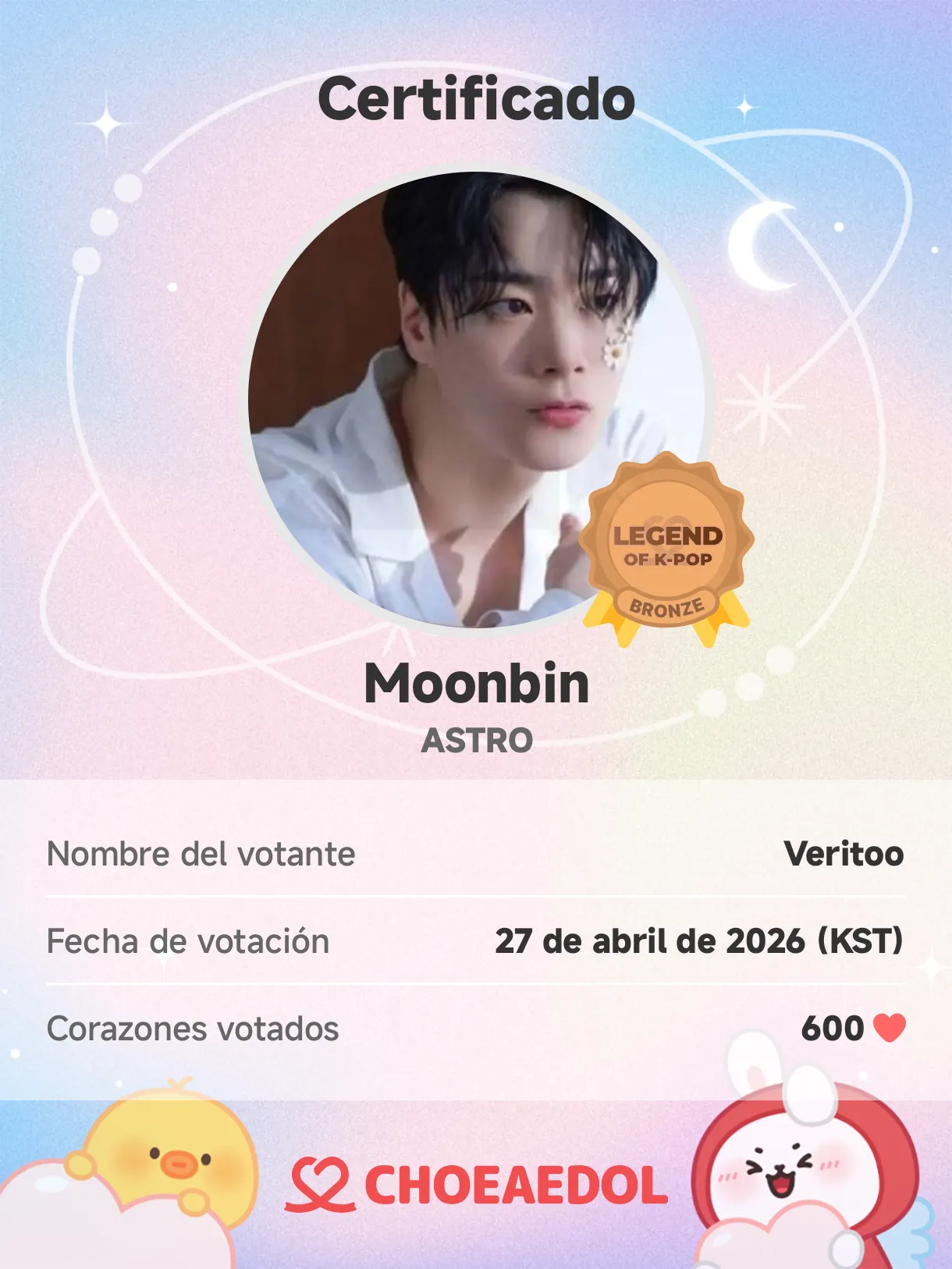 Behind-the-scenes cut of Moonbin (ASTRO)