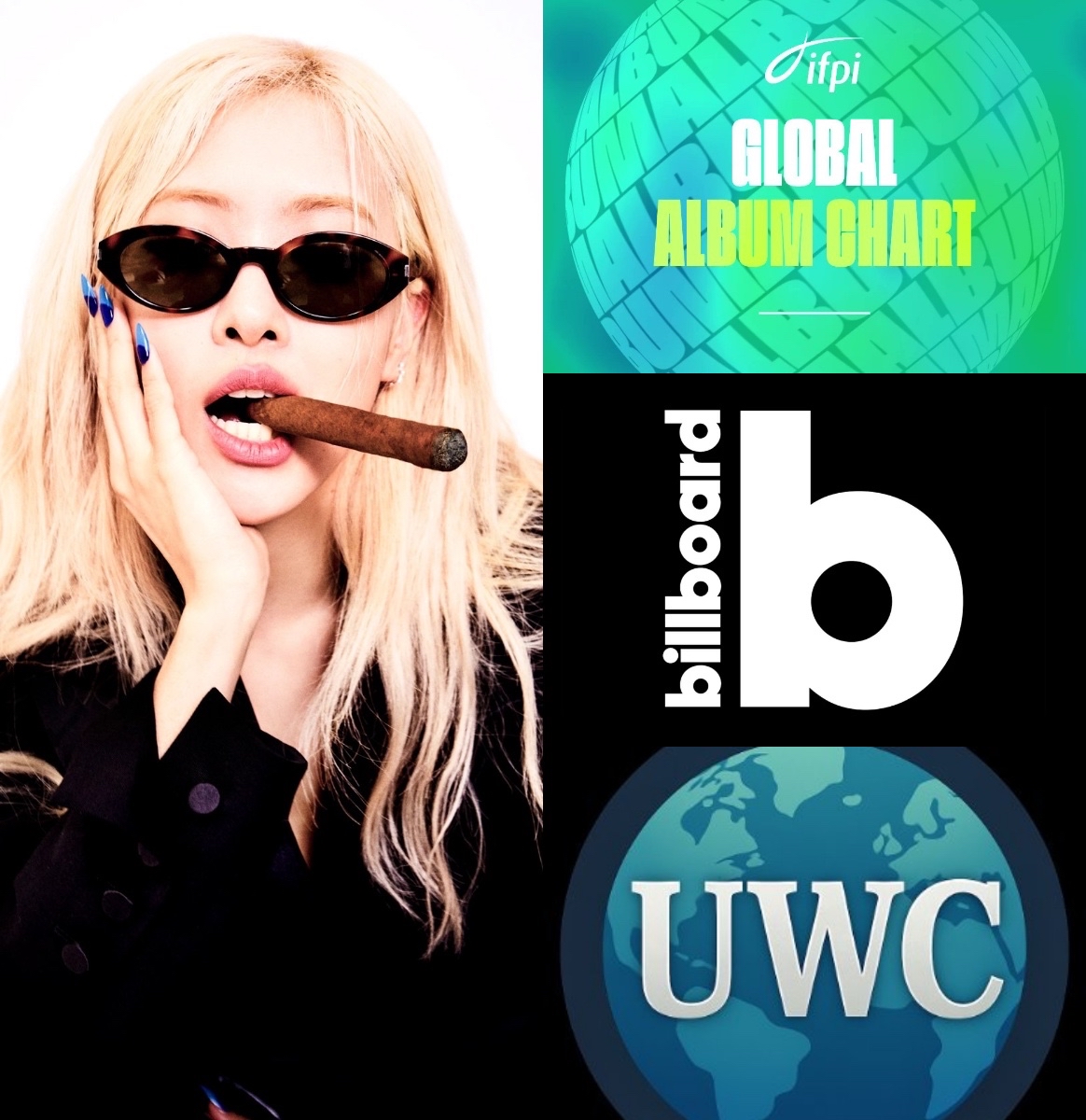 로제 (BLACKPINK)의 비하인드 컷