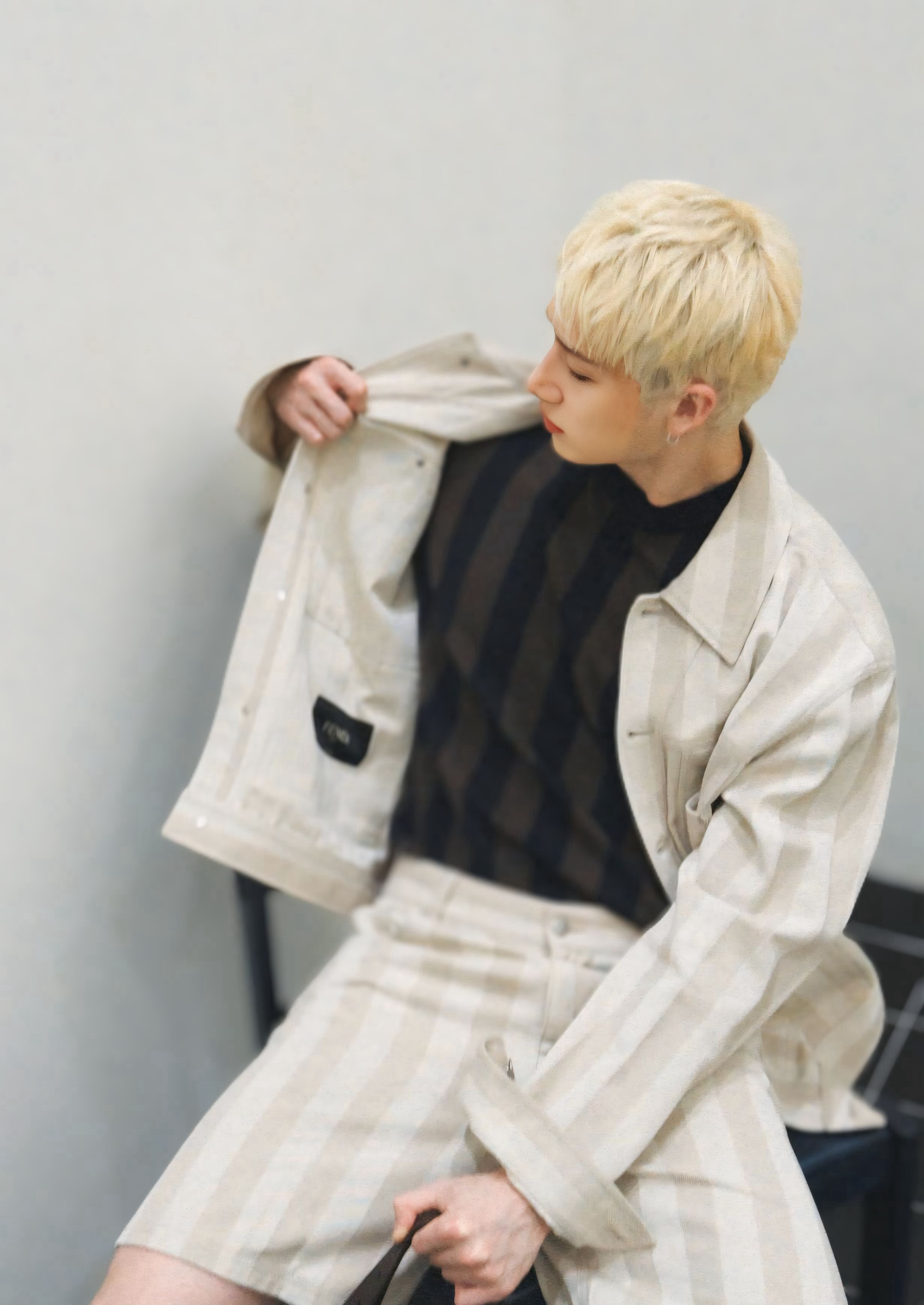 A moment captured by Bang Chan (Stray Kids)'s fan
