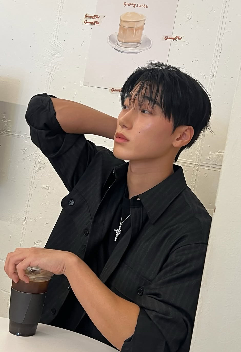 Recent activity shot of San (ATEEZ)