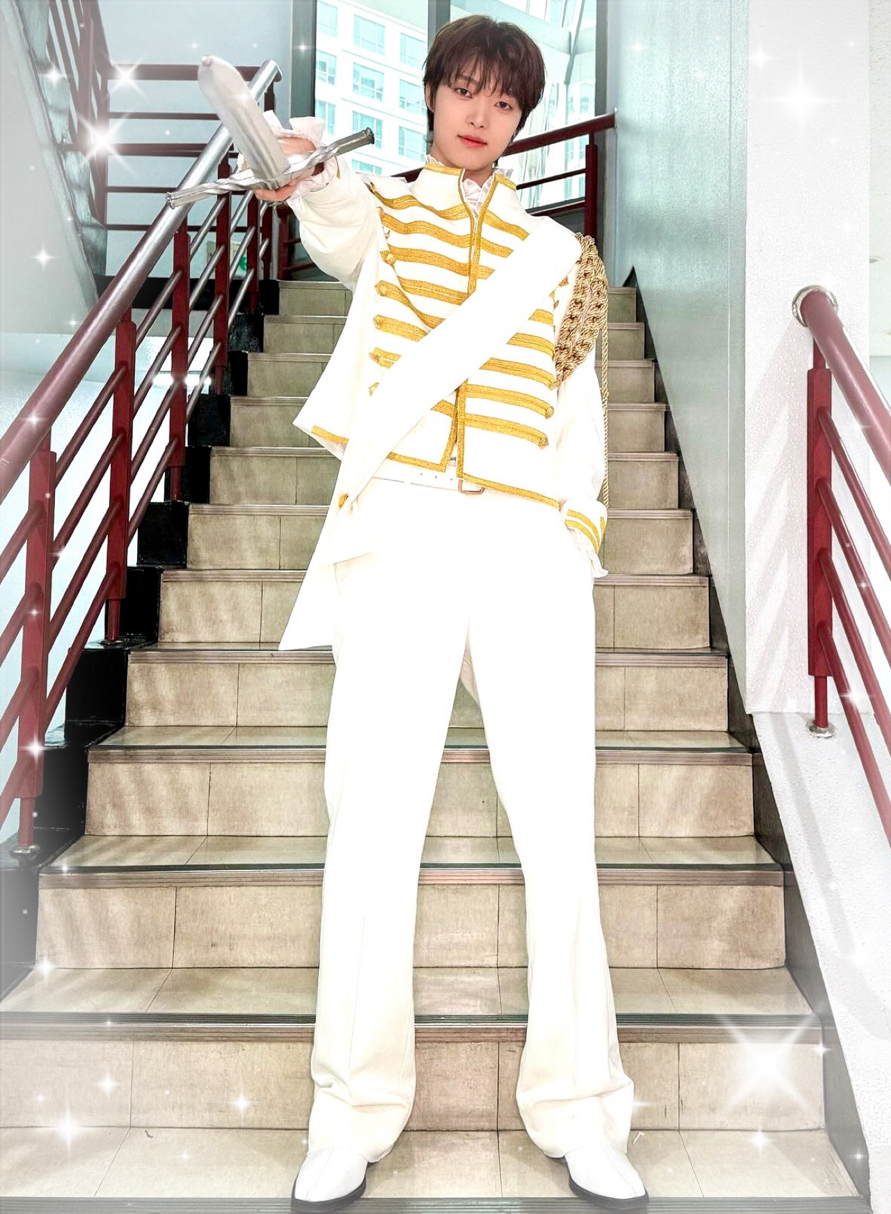 Recent activity shot of EJ (&TEAM)