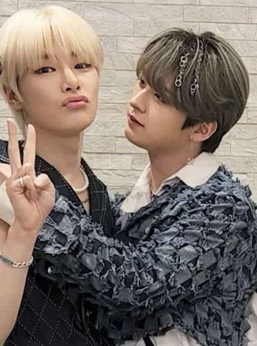 A moment captured by I.N (Stray Kids)'s fan