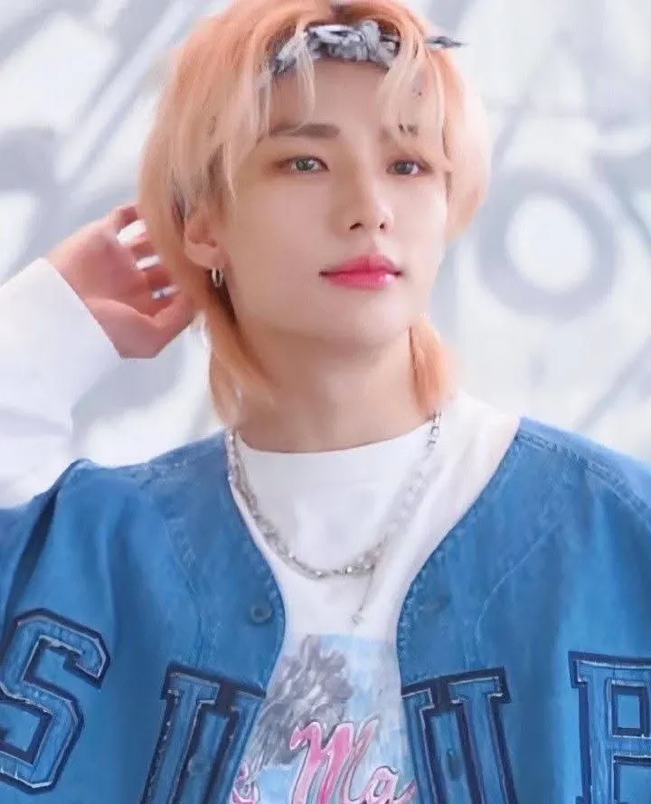 Recent activity shot of Hyunjin (Stray Kids)